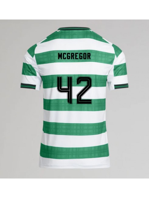 Celtic Callum McGregor #42 Replika Hemmakläder 2025-26 Kortärmad Celtic Callum McGregor #42 Replika Hemmakläder 2025-26 Kortärmad